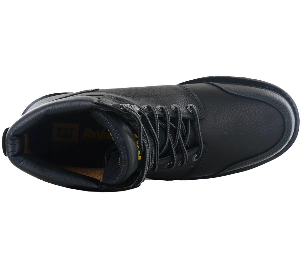 CAT Caterpillar Allerton Boots - Herren Stiefel Leder Schwarz P725445 - Brandstyle24