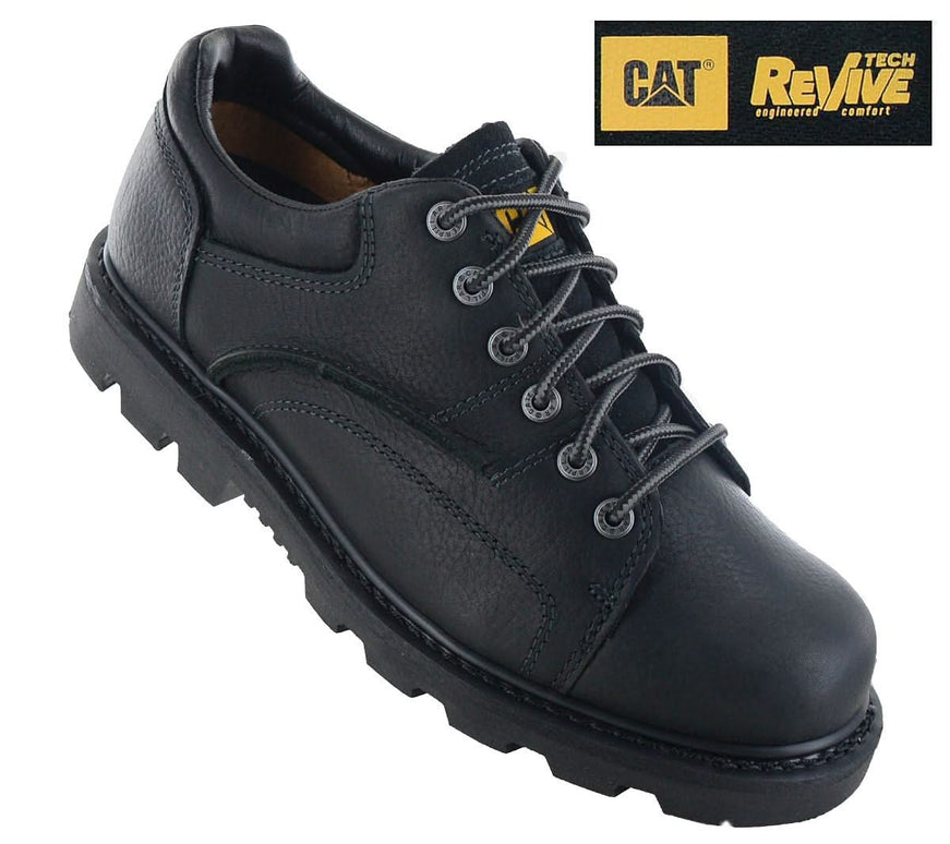 CAT Caterpillar ARCOLA - Herren Schuhe Leder Schwarz P725450 - Brandstyle24