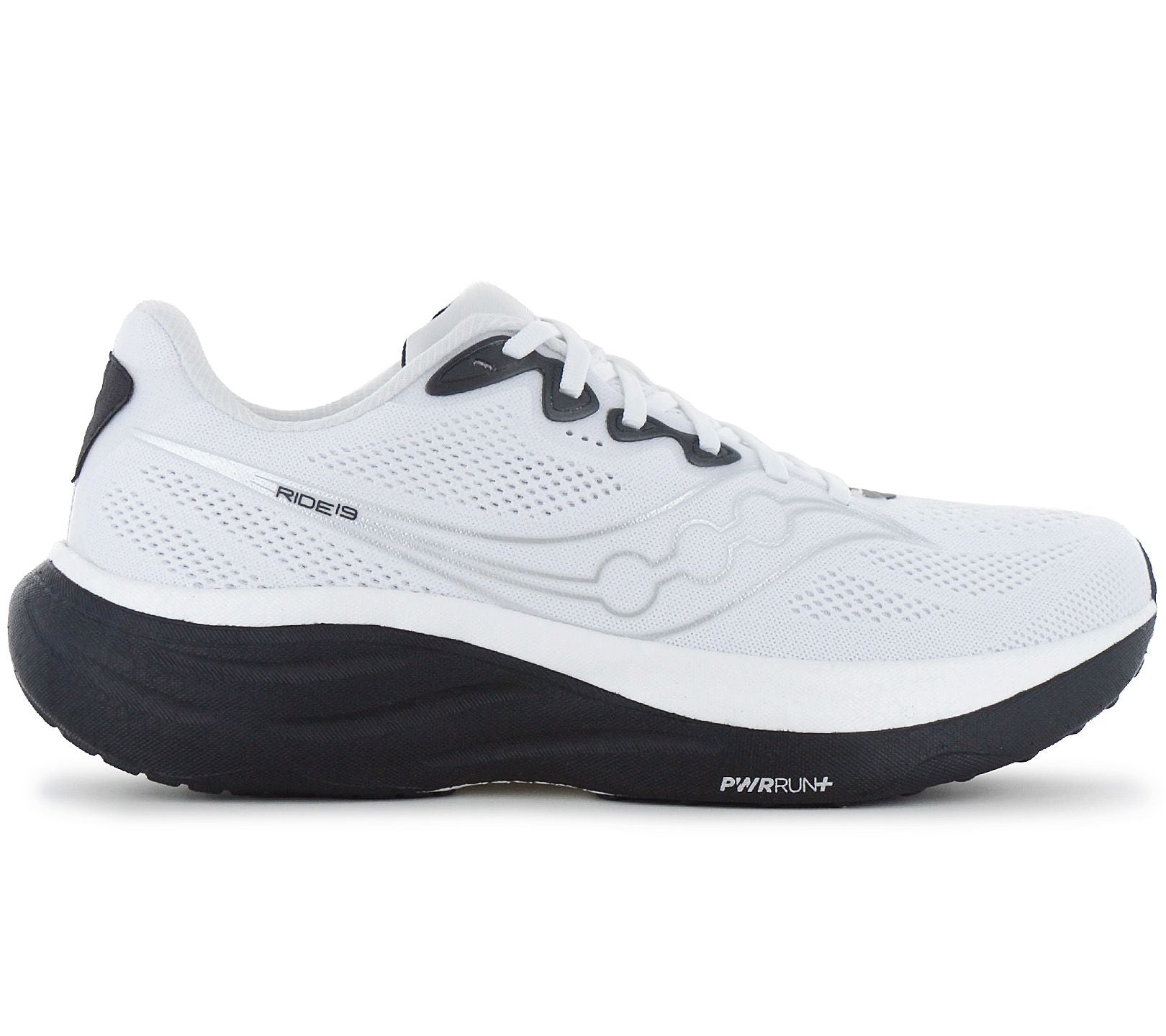 Saucony Ride 19 M - Herren Laufschuhe Running Schuhe Weiß S21055-103