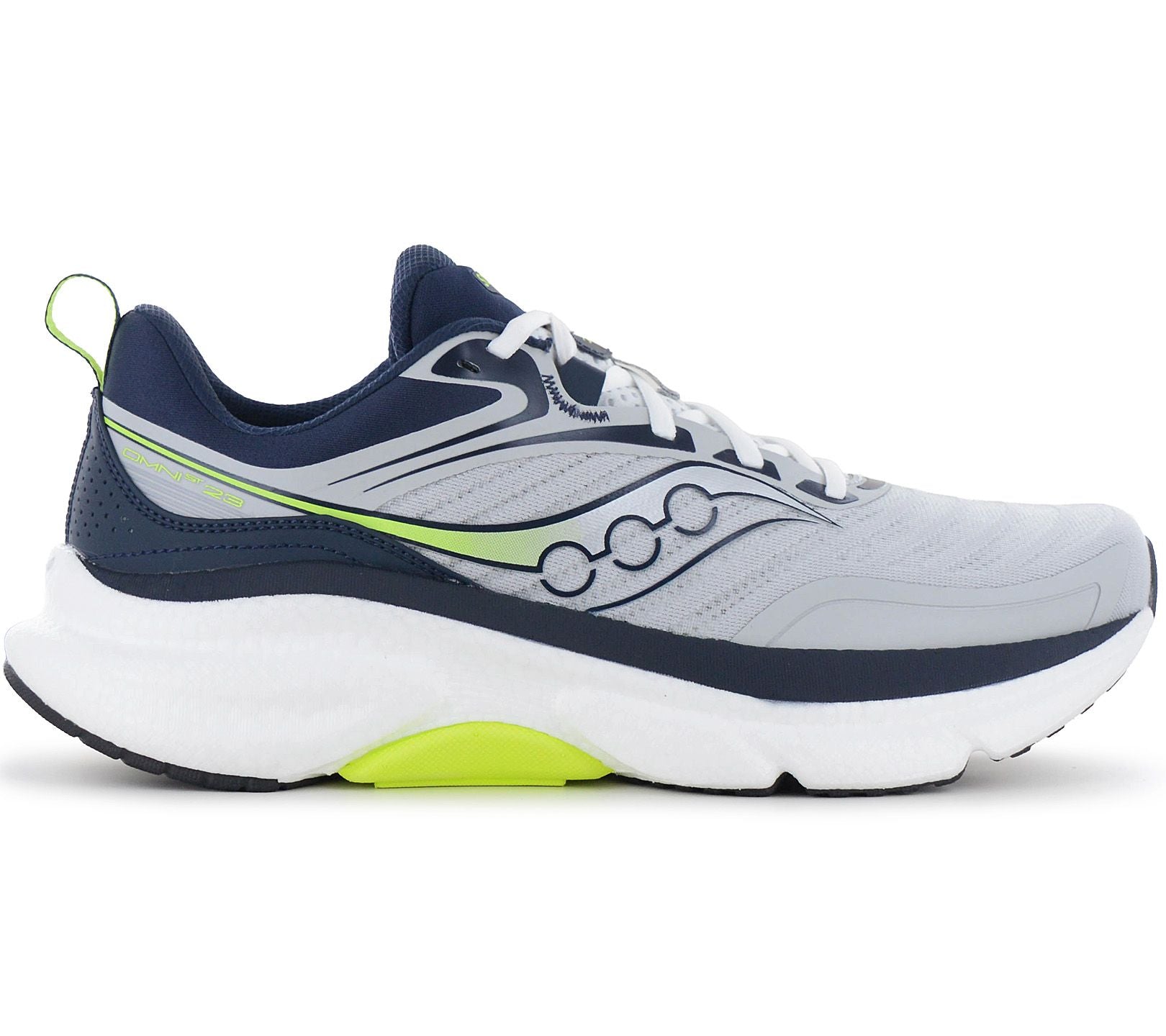 Saucony Omni 23 ST - Herren Laufschuhe Running Schuhe Grau S21072-125