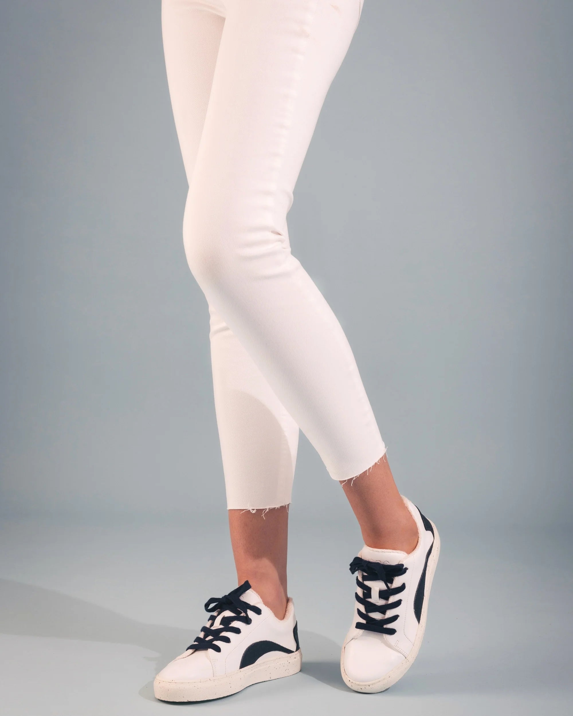 NAE Vegan Shoes Berlin - Sneakers Schuhe Weiß - Blau aus Portugal - Brandstyle24