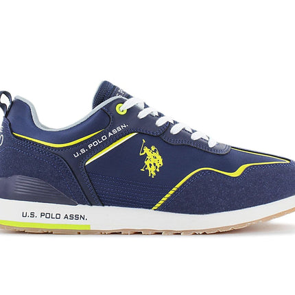 NOI. POLO ASSN. Tabry 002 - Scarpe da ginnastica da uomo Schuhe Blau BLU006