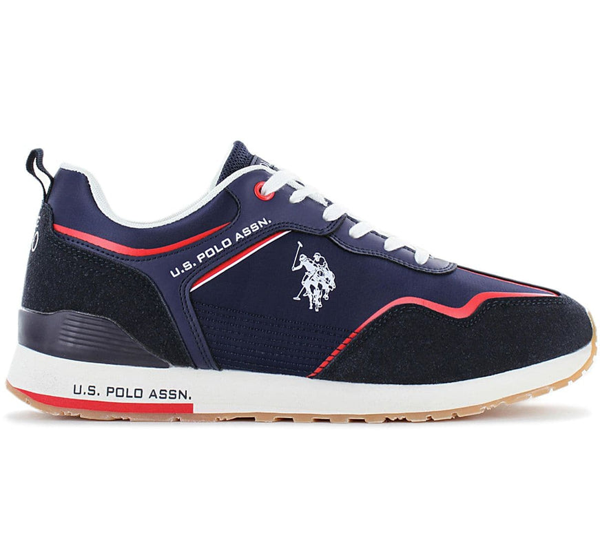 U.S. POLO ASSN. Tabry 002 - Herren Sneakers Schuhe Blau DBL-RED04