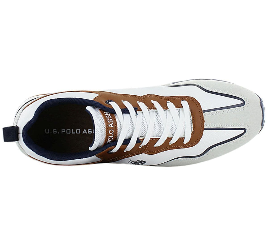 U.S. Polo Assn. Tabry 002 - Herren Sneakers Schuhe WHI-CUO01