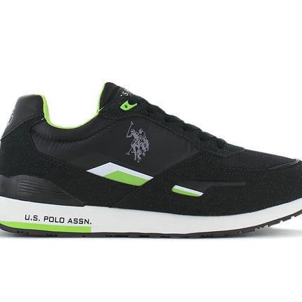 NOI. POLO ASSN. Tabry 003 - Scarpe Sneakers da Uomo Nere TABRY003-BLK