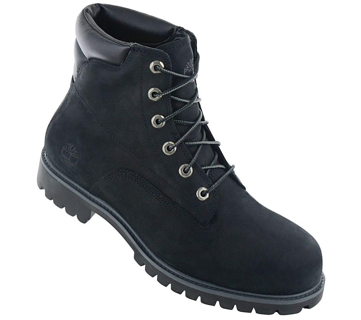 Timberland Alburn 6 - Inch Boot WP - Waterproof - Herren Winter Stiefel Leder Schwarz TB06939R - 001 - Brandstyle24