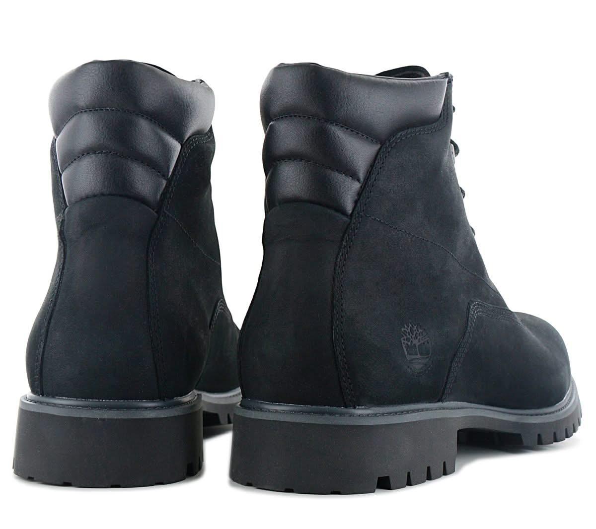 Timberland Alburn 6 - Inch Boot WP - Waterproof - Herren Winter Stiefel Leder Schwarz TB06939R - 001 - Brandstyle24