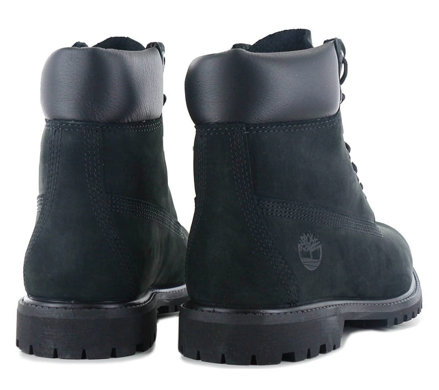 Timberland Premium 6 Inch WP Boot - Waterproof - Women's Winter Boots Leather Black TB08658A-001