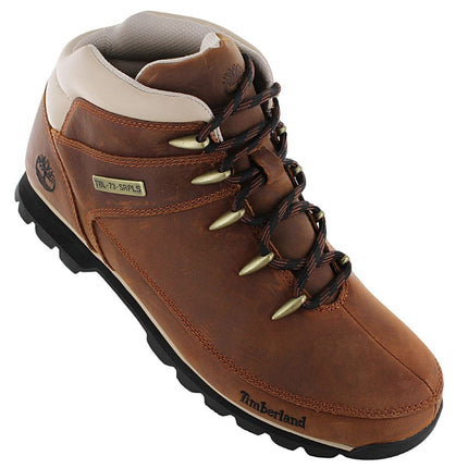 Timberland Euro Sprint Hiker Boots - Scarpe da uomo Stivali Pelle Marrone TB0A121K-214
