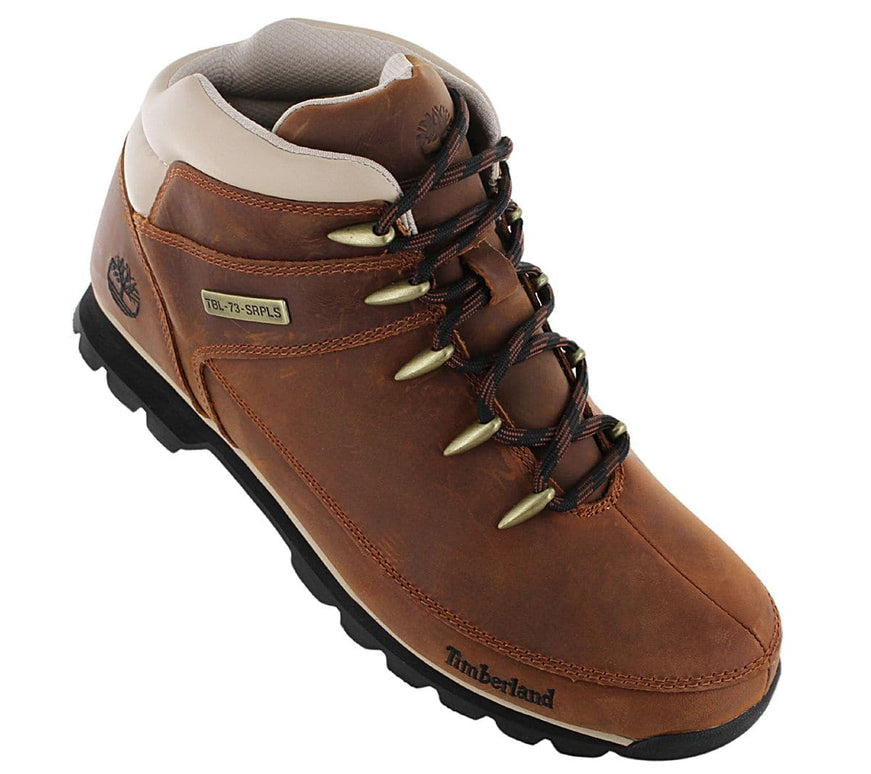 Timberland Euro Sprint Hiker Boots - Men's Shoes Boots Leather Brown TB0A121K-214