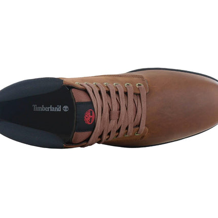 Timberland Bradstreet Mid Chukka - Chaussures Homme Baskets Cuir Marron TB0A13EE-214