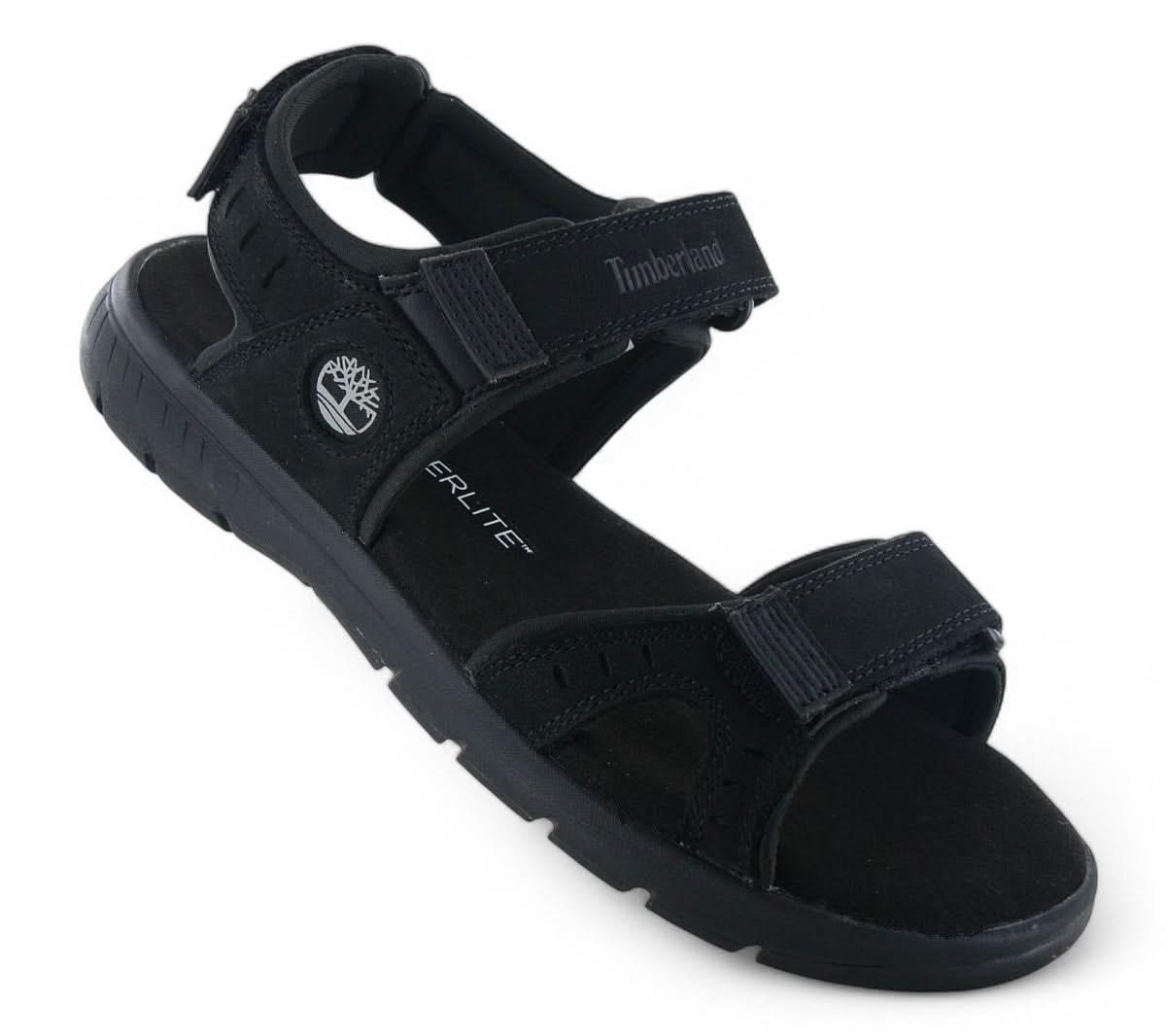 Timberland Governor's Island - Herren 3 - Strap Sandalen Schwarz mit Riemen TB0A1QYZ - 001 - Brandstyle24