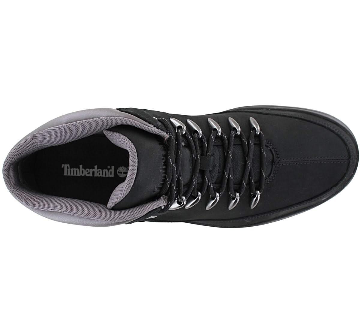 TIMBERLAND Davis Square Mid - Herren Schuhe Boots Leder Schwarz TB0A1UZK - 001 - Brandstyle24