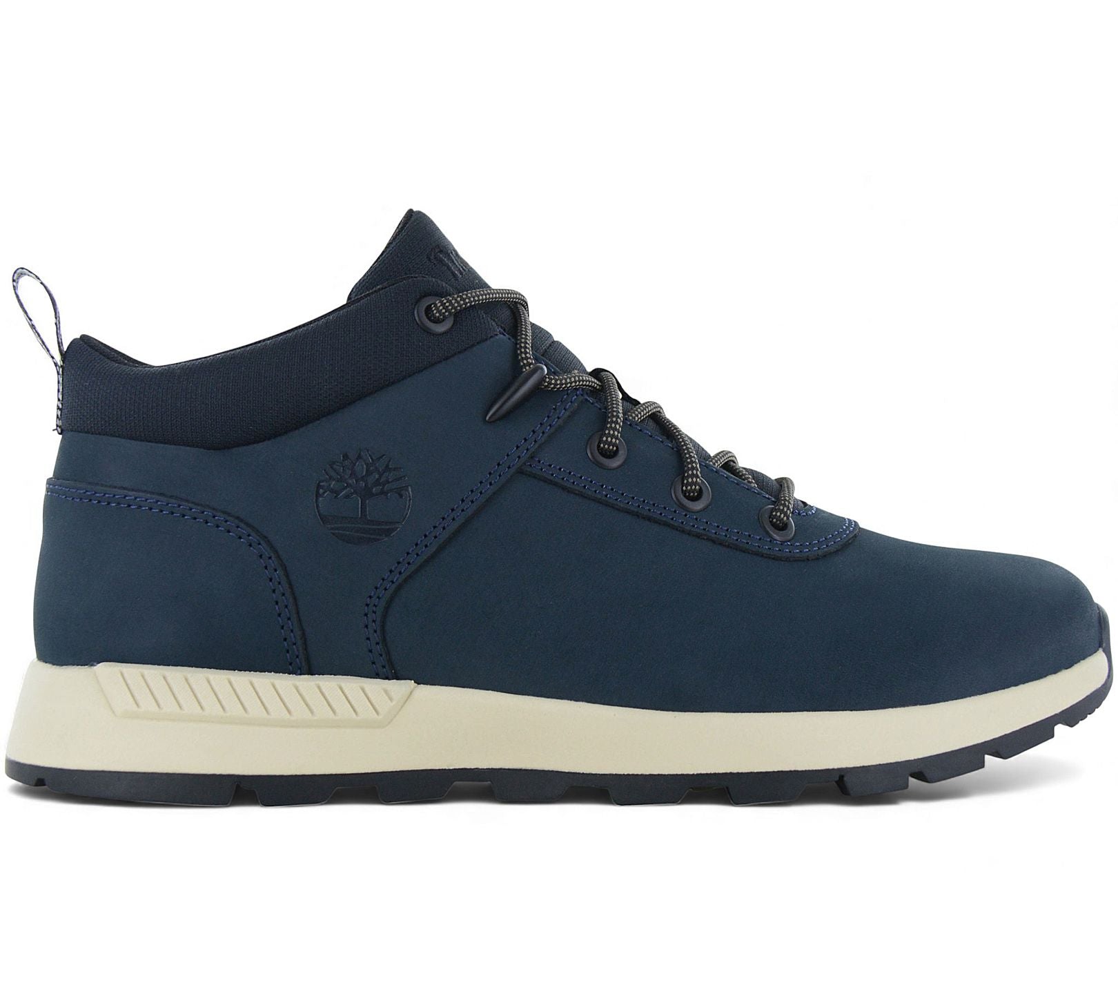 Timberland Sprint Basic Mid Sneaker - Herren Winter Schuhe Boots Leder Blau TB0A277E-W06