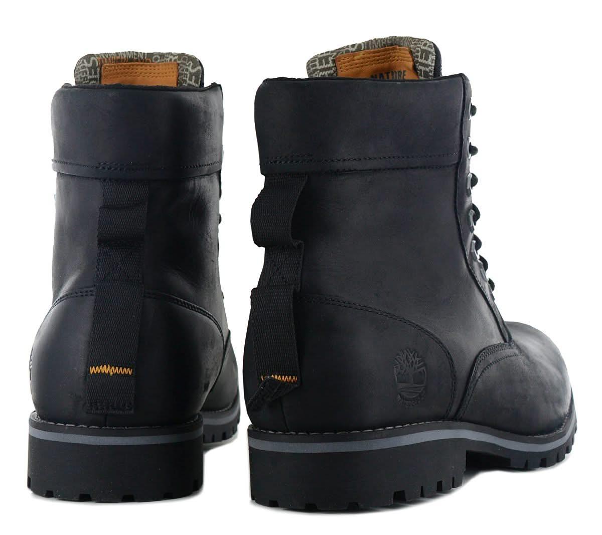 TIMBERLAND Premium Rugged WP 6 inch Waterproof Boot - Herren Winter Stiefel Leder Schwarz TB0A2KTV - Brandstyle24