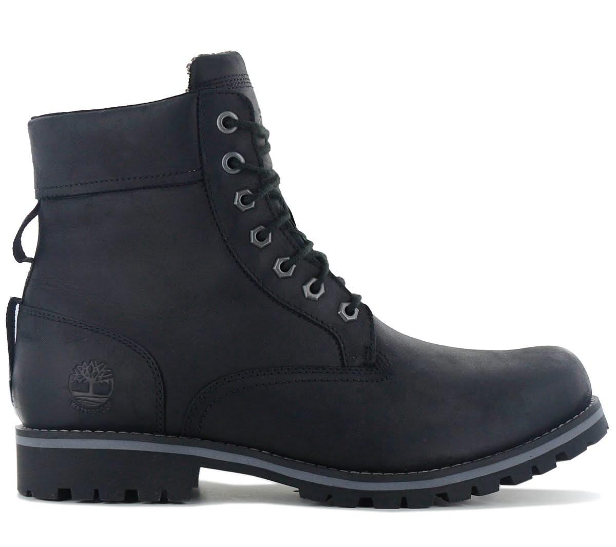 TIMBERLAND Premium Rugged WP 6 inch Waterproof Boot - Herren Winter Stiefel Leder Schwarz TB0A2KTV - Brandstyle24