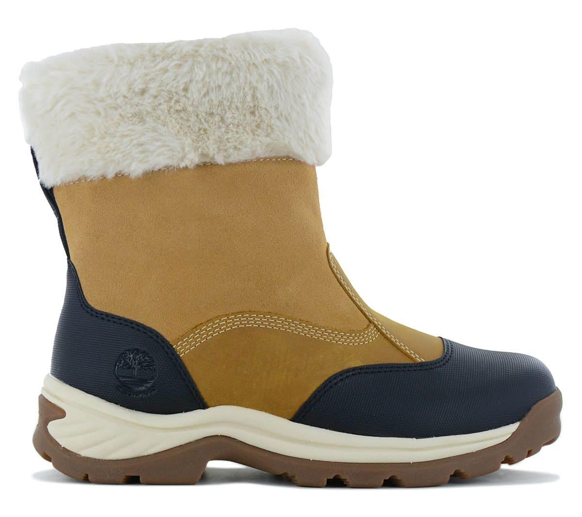 Timberland White Ledge WP Insulated Boot - Damen Winter Stiefel Gefüttert Leder Wheat TB0A2KUF - Brandstyle24