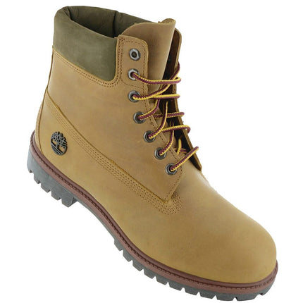 Timberland Premium 6-Inch Lace WP - Waterproof - Herren Winter Stiefel Boots Leder Wheat TB0A2P6W-EN1