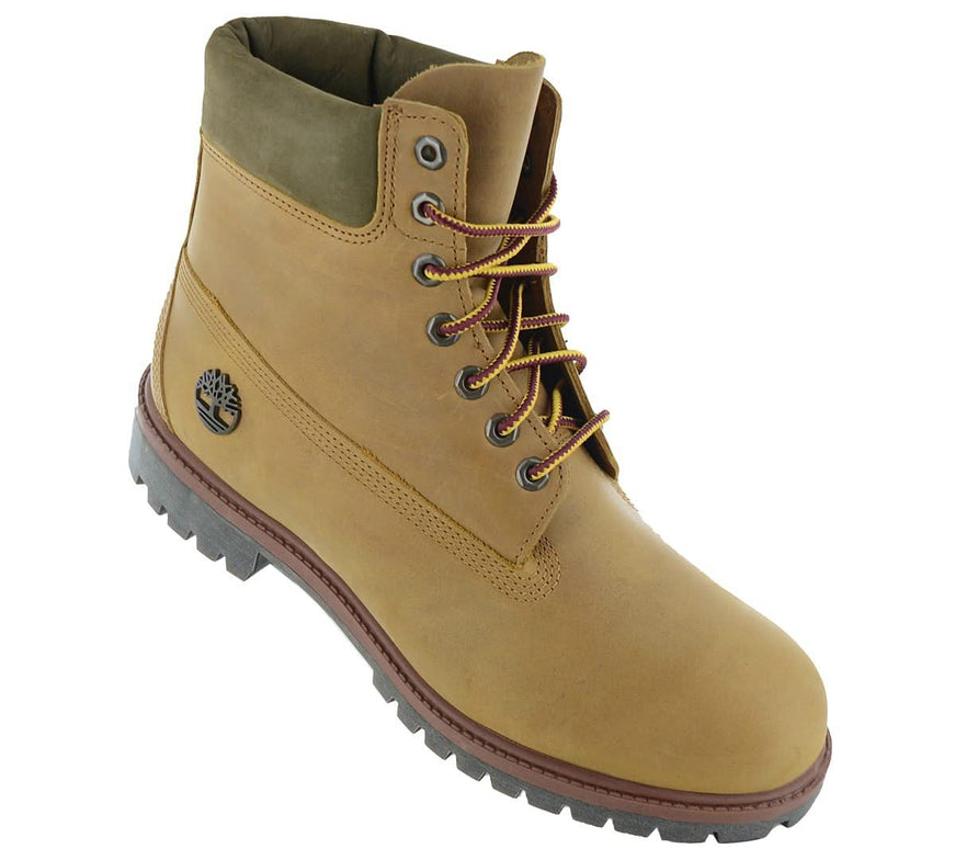 Timberland Premium 6-Inch Lace WP - Waterproof - Herren Winter Stiefel Boots Leder Wheat TB0A2P6W-EN1