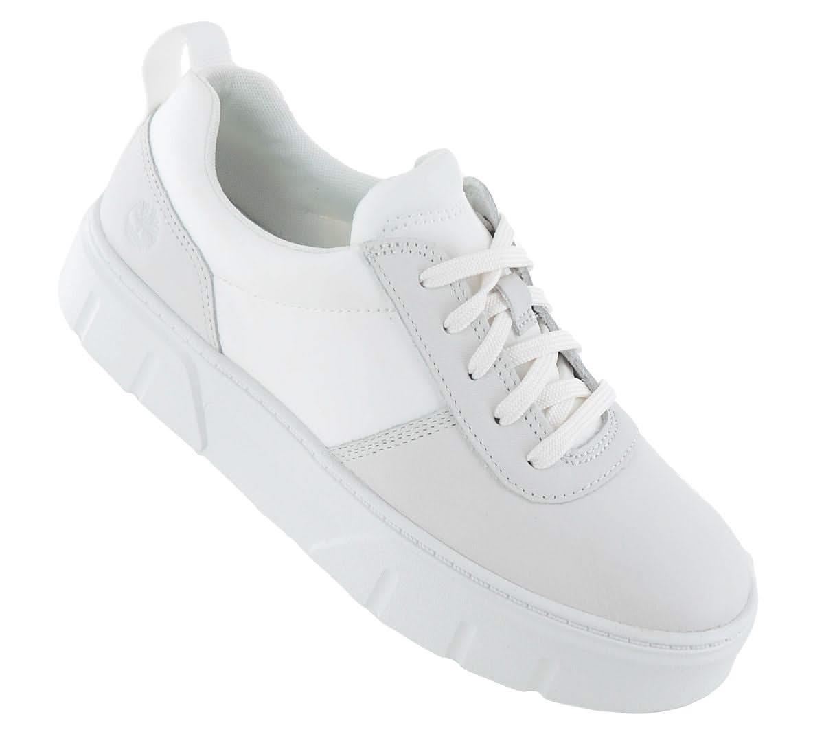 Timberland Sneaker LAUREL COURT LOW LACE UP - Damen Schuhe Leder Weiß TB0A2PPH - EM2 - Brandstyle24