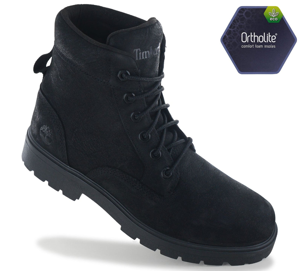 Timberland Auburn Falls 6-Inch Boot Waterproof - Herren Premium Stiefel Leder Schwarz TB0A2R54-W05