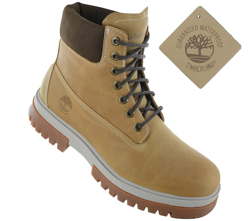 Timberland Premium Arbor Road WP Boot - Waterproof - Herren Winter Stiefel Leder Wheat TB0A5YKD-231