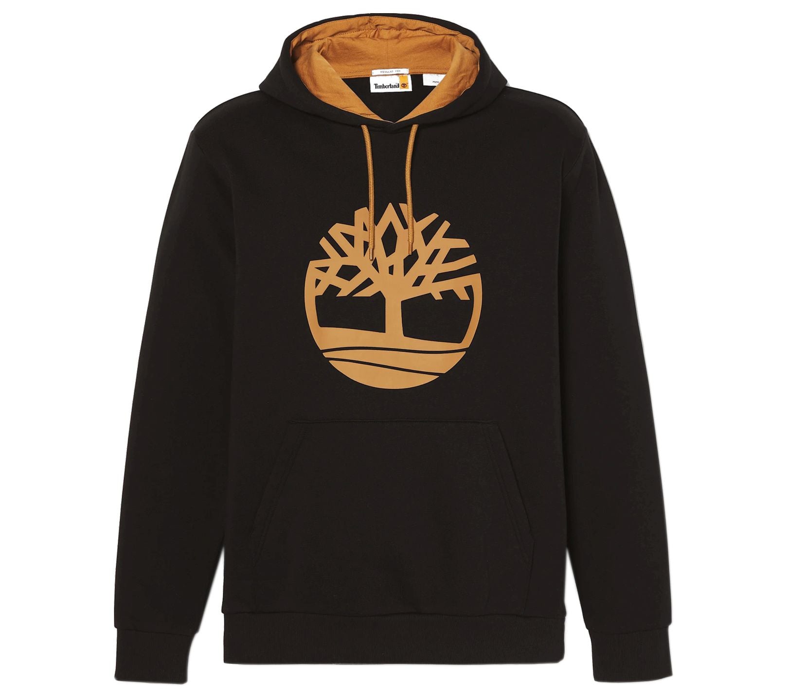 Timberland Tree Logo Hoodie - Herren Kapuzenpullover Schwarz TB0A626U-001