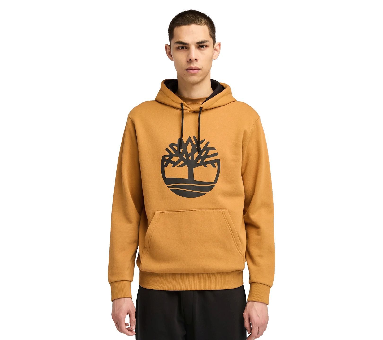 Timberland Tree Logo Hoodie - Herren Pullover mit Kapuze Wheat TB0A626U-P47