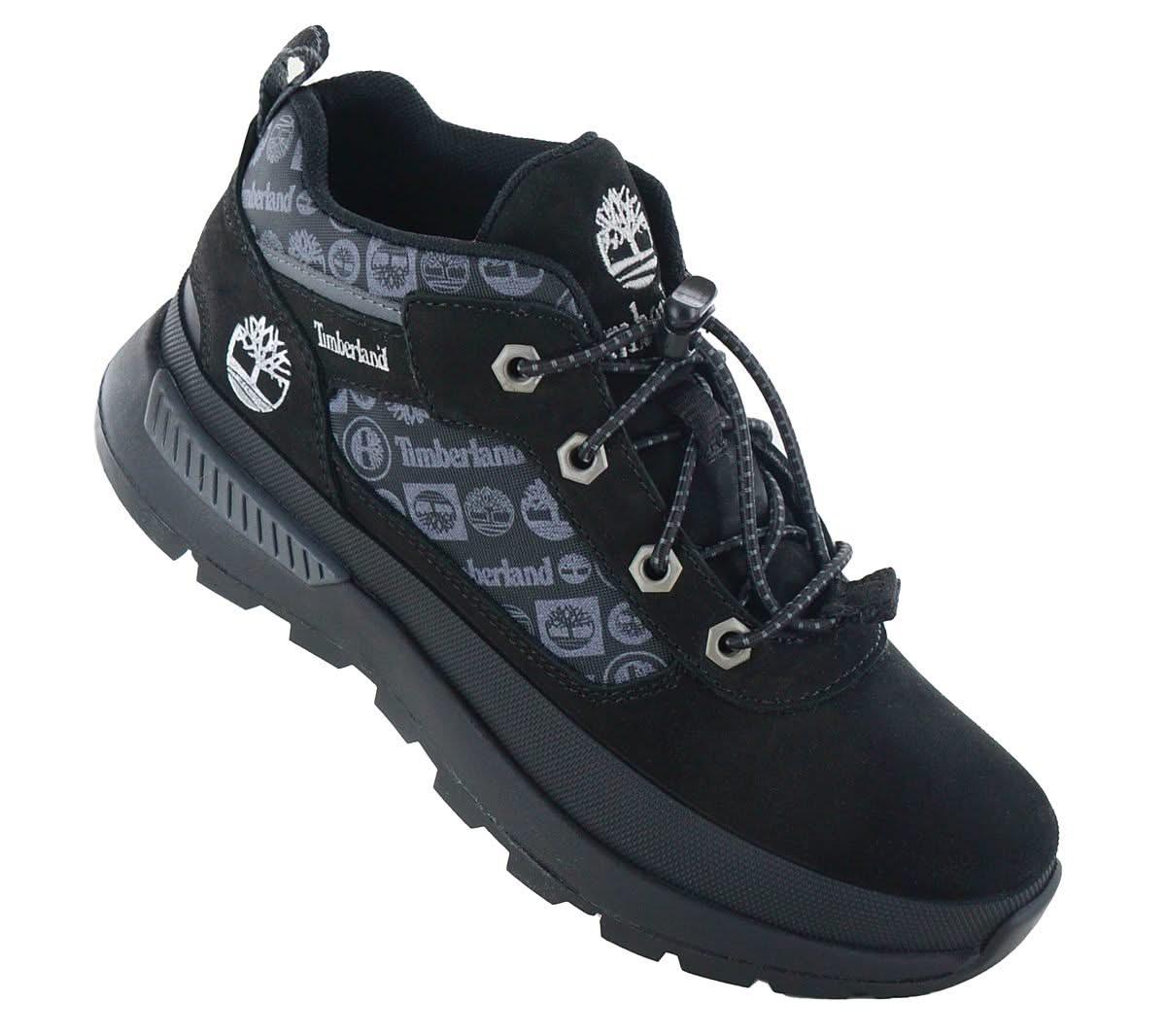 TIMBERLAND Field Trekker Low - Kinder Schuhe Boots Stiefel Leder Schwarz TB0A643U - Brandstyle24