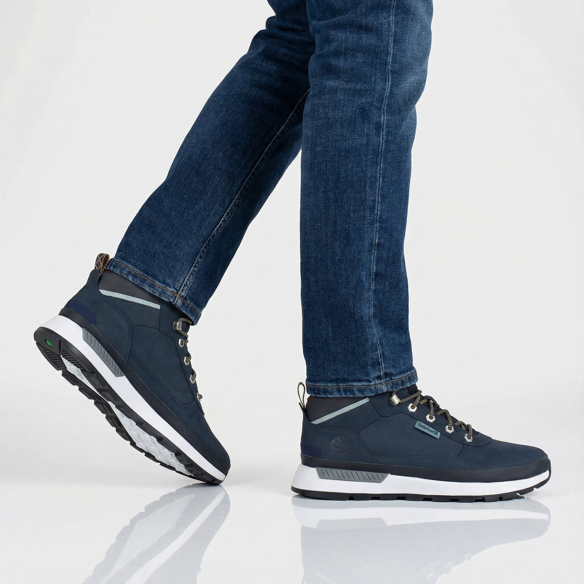 TIMBERLAND Field Trekker Mid - Men's Shoes Boots Sneakers Blue