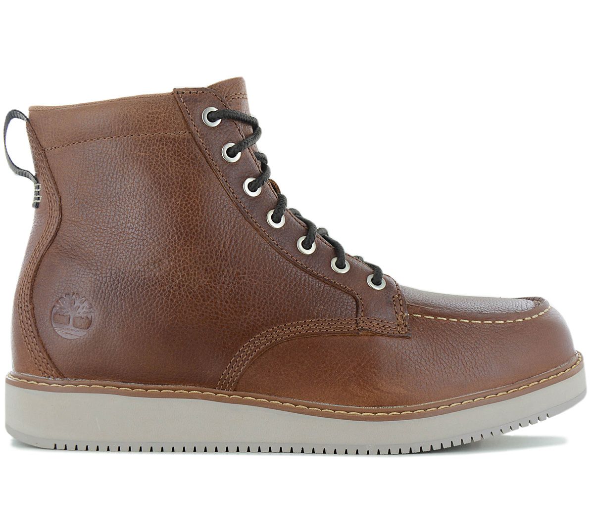 TIMBERLAND Redwood Edge Mid Lace Boot - Herren Stiefel Leder Braun ...
