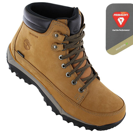 TIMBERLAND RIME RIDGE Mid WP Primaloft Waterproof - Herren Winter Schuhe Stiefel Leder Braun TB12402R-231