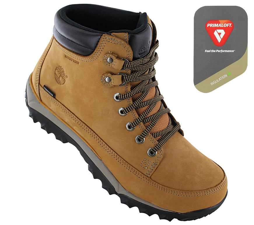 TIMBERLAND RIME RIDGE Mid WP Primaloft Waterproof - Chaussures d'hiver pour homme Bottes Cuir Marron TB12402R-231