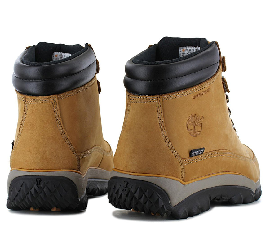 TIMBERLAND RIME RIDGE Mid WP Primaloft Waterproof - Scarpe invernali da uomo Stivali Pelle Marrone TB12402R-231