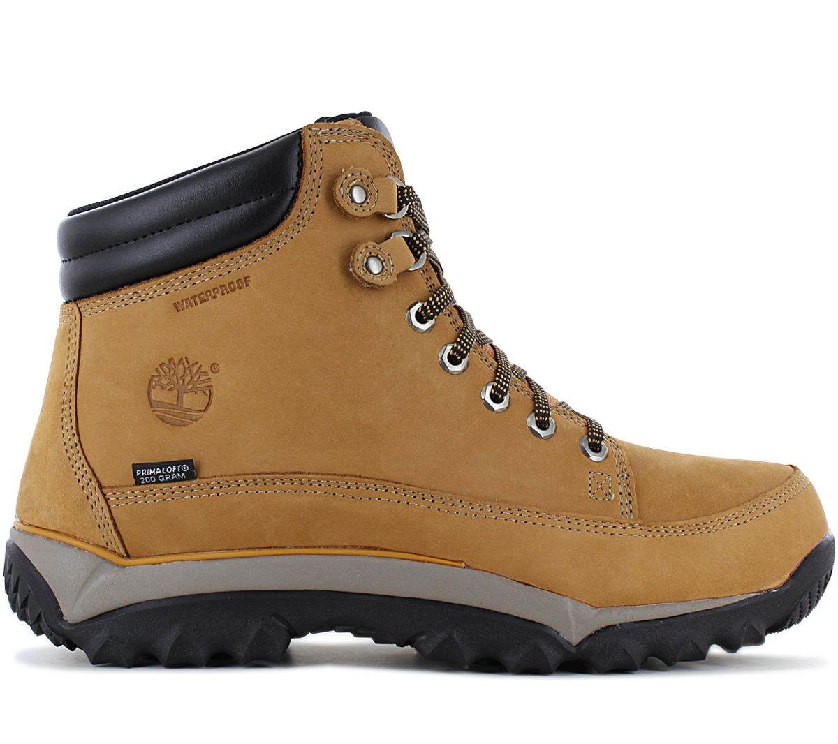TIMBERLAND RIME RIDGE Mid WP Primaloft Waterproof - Herren Winter Schuhe Stiefel Leder Braun TB12402R-231