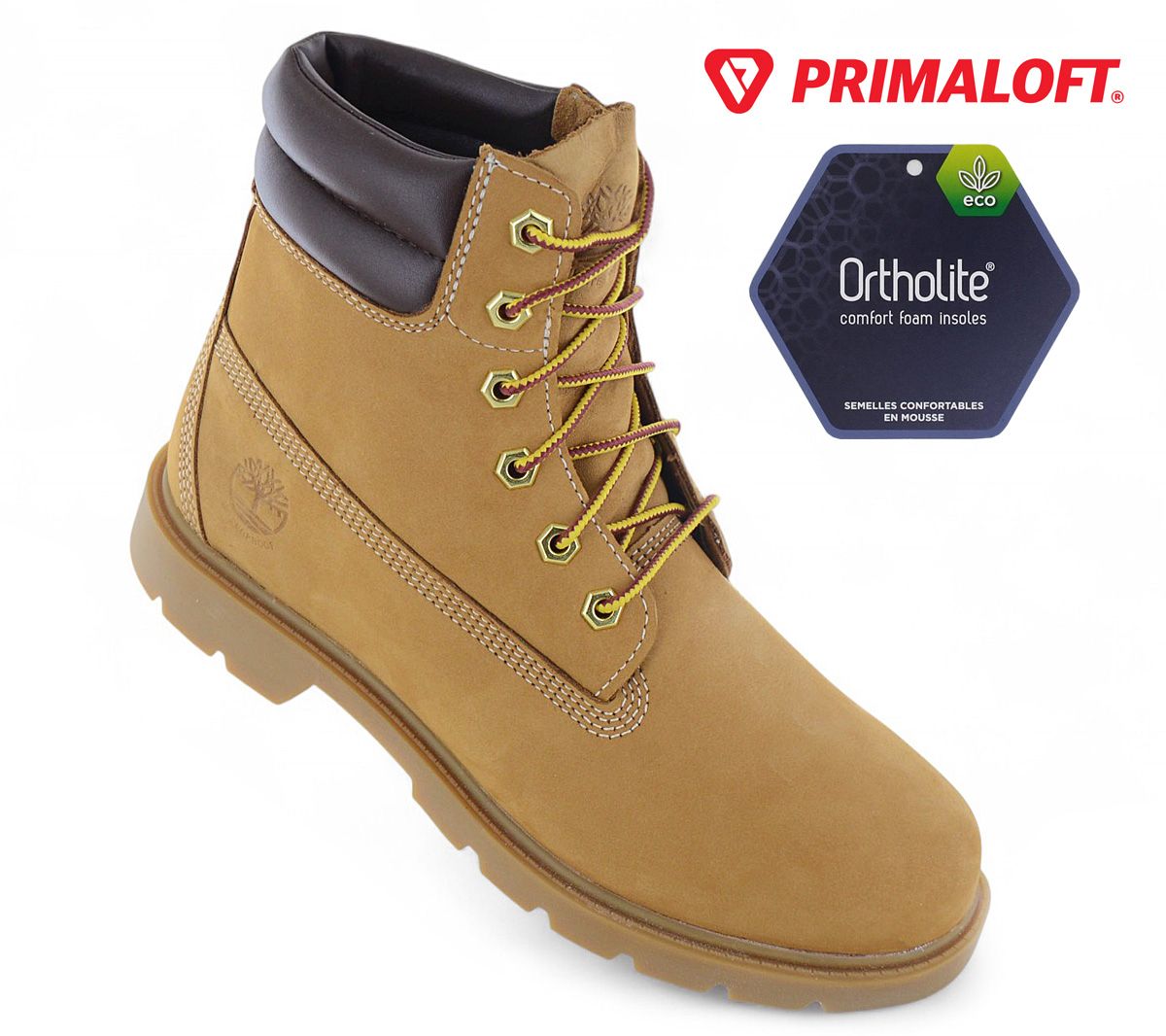Timberland Linden Woods 6-Inch Waterproof Boot - Damen Winter Stiefel Wheat TB1A161G-231