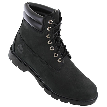 TIMBERLAND 6-Inch Basic Boot - Laarzen Heren Leer Zwart TB1A27X6-015