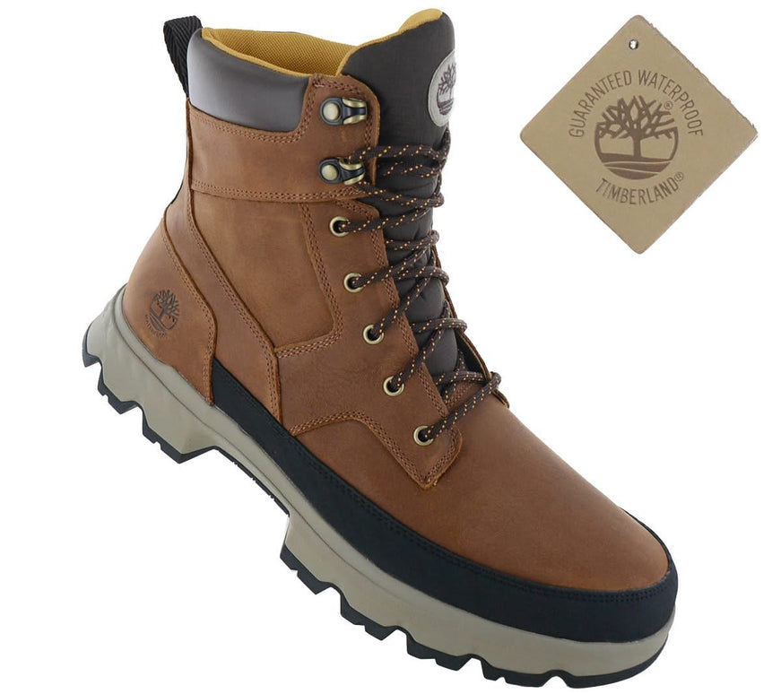 Timberland Originals Ultra Boot WP - Waterproof - Herren Winter Stiefel Schuhe Leder Braun TB1A285A-F13