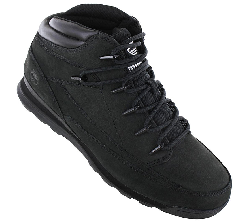 Timberland Euro Rock Mid Boot - Herenschoenen Laarzen Leer Zwart TB1A2AD1-015