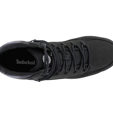 Timberland Euro Rock Mid Boot - Herenschoenen Laarzen Leer Zwart TB1A2AD1-015