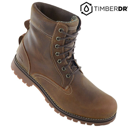 TIMBERLAND Premium Rugged WP 6 inch Waterproof Boot - Stivali invernali da uomo Pelle Marrone TB1A2JJB