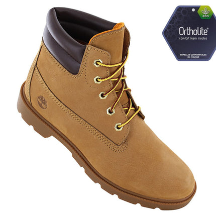 Bottes basiques TIMBERLAND 6 pouces - Bottes en cuir pour femmes Wheat TB1A2MBB-231