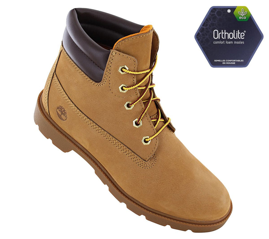 Bottes basiques TIMBERLAND 6 pouces - Bottes en cuir pour femmes Wheat TB1A2MBB-231