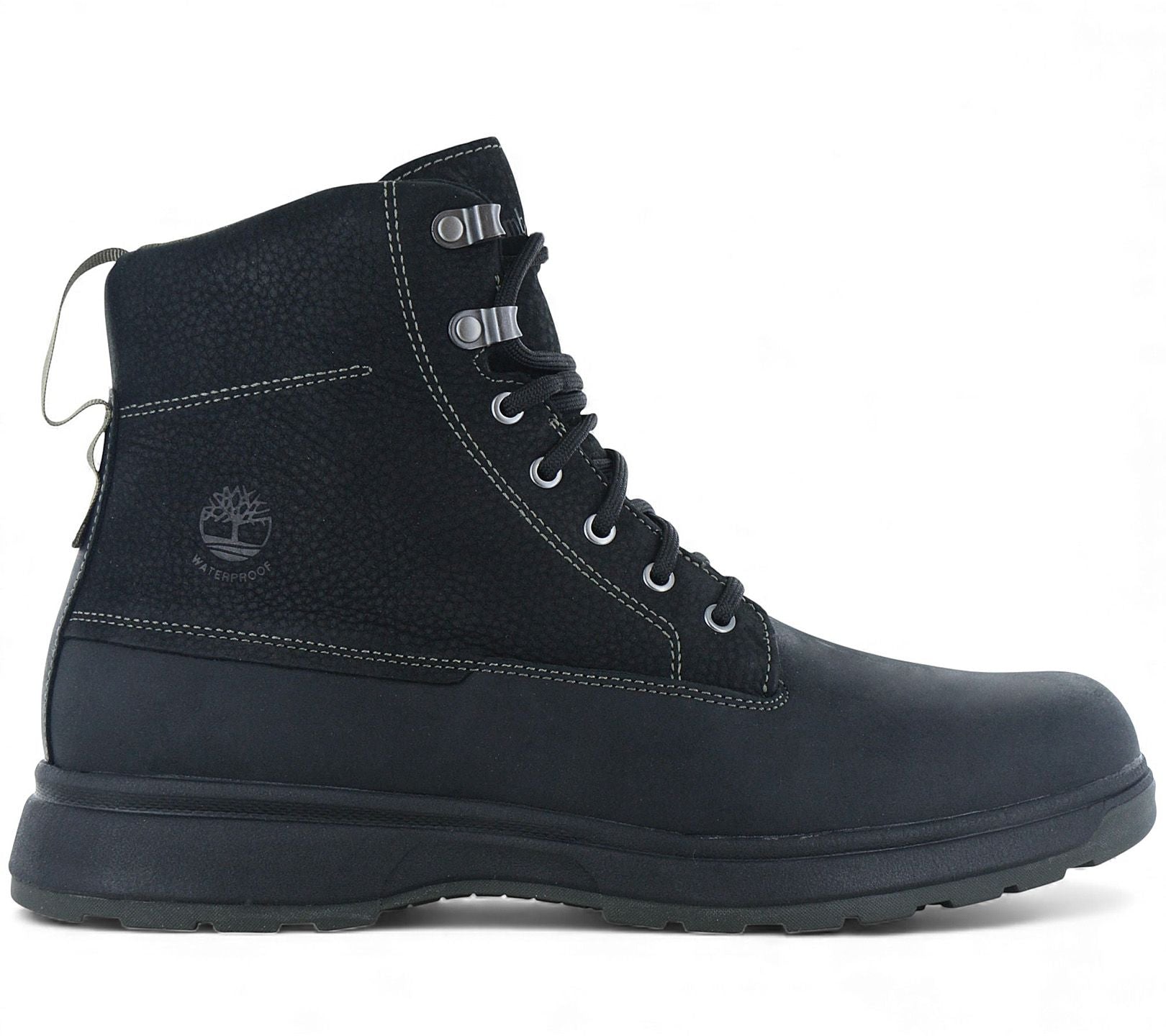 TIMBERLAND Atwells Ave Mid Boot WP Waterproof - Herren Winter Stiefel Leder Schwarz TB1A43UN-015