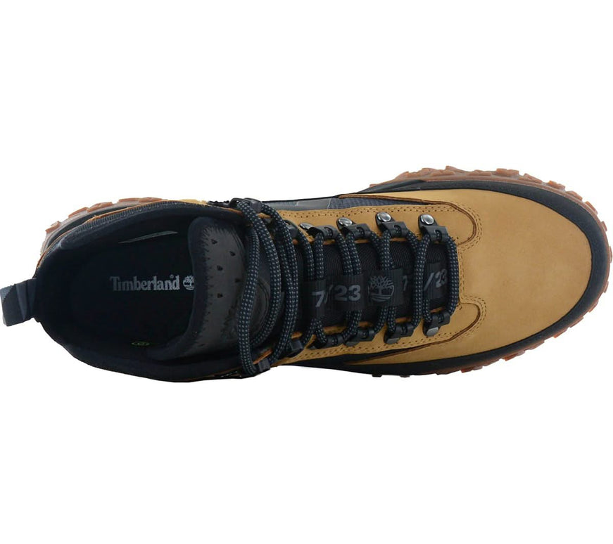 Timberland GreenStride Motion 6 Mid LC WP HK - Herren Winter Schuhe Outdoor Leder Wheat TB1A67JC-231