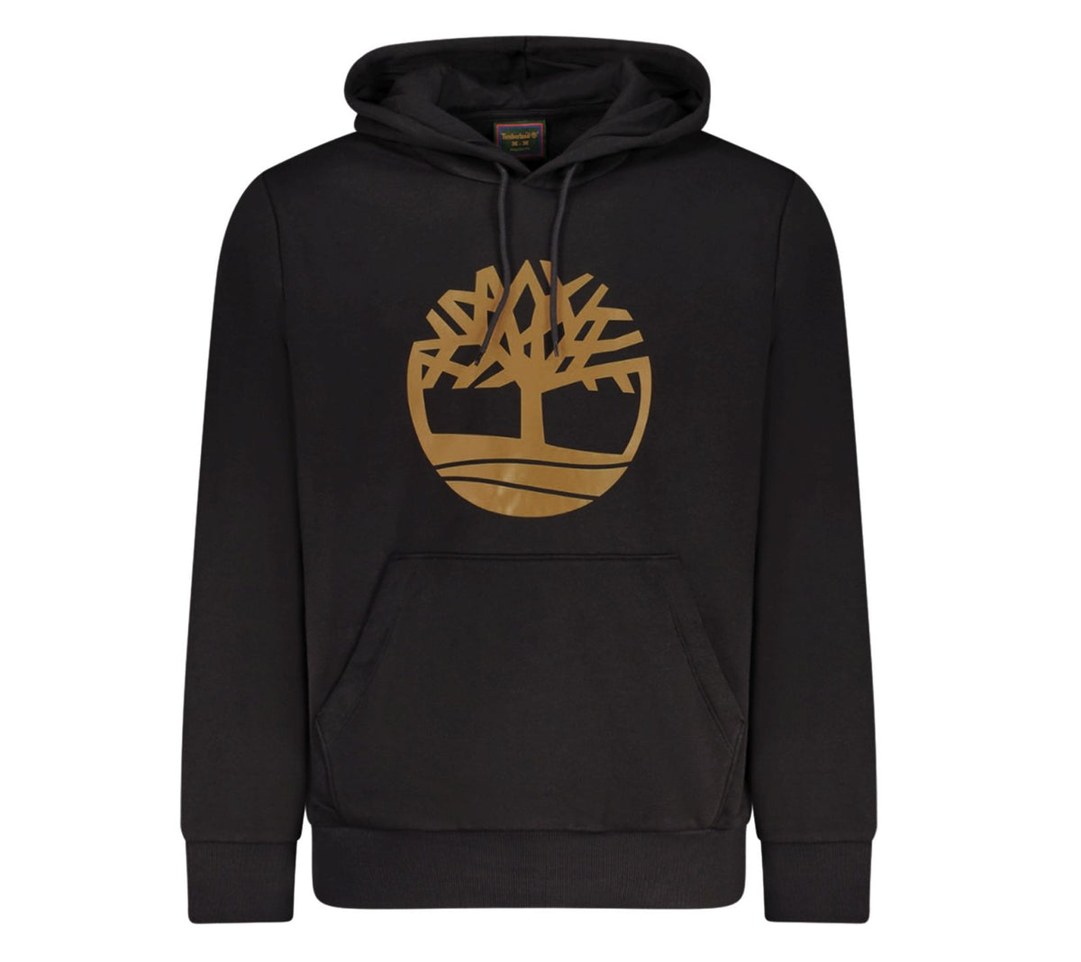 Timberland Tree Logo BB Hoodie - Herren Pullover mit Kapuze Schwarz TBC0YH9T-001