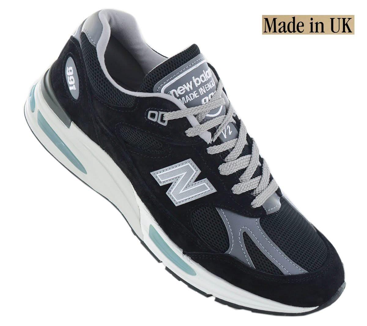 New Balance 991v2 - Made in UK - Herren Sneakers Schuhe Schwarz U991BK2 991 - Brandstyle24