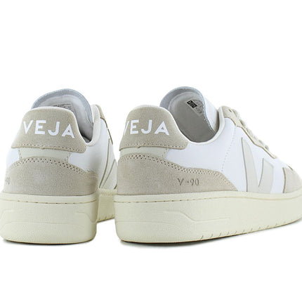 VEJA V-90 LEATHER EUROPA - Sneakers Dames Wit VD2003654A390