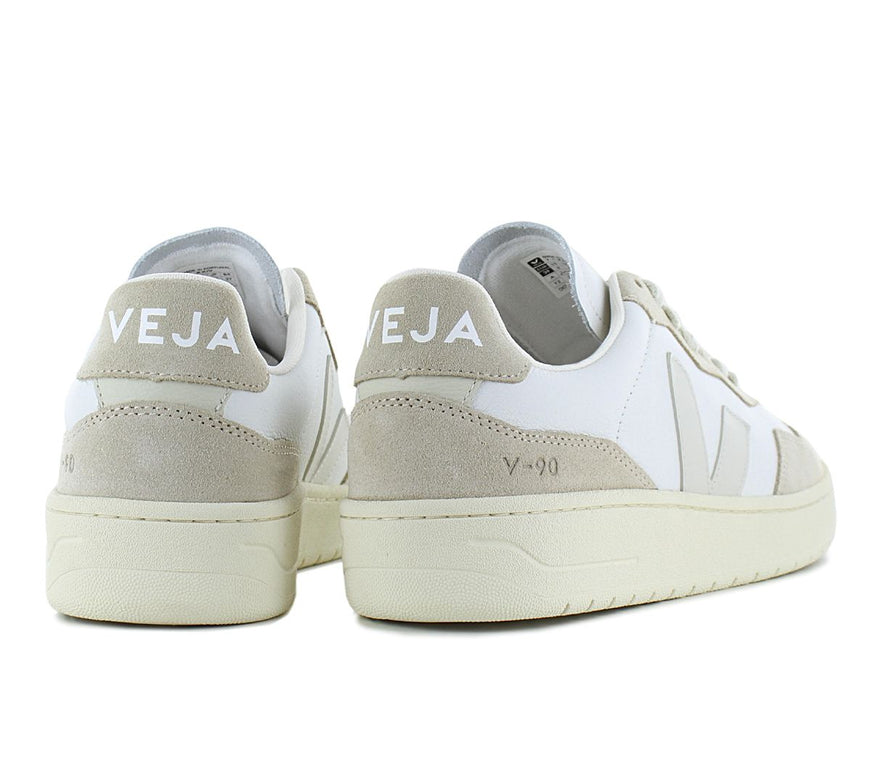 VEJA V-90 LEATHER EUROPA - Zapatillas Mujer Blanco VD2003654A390