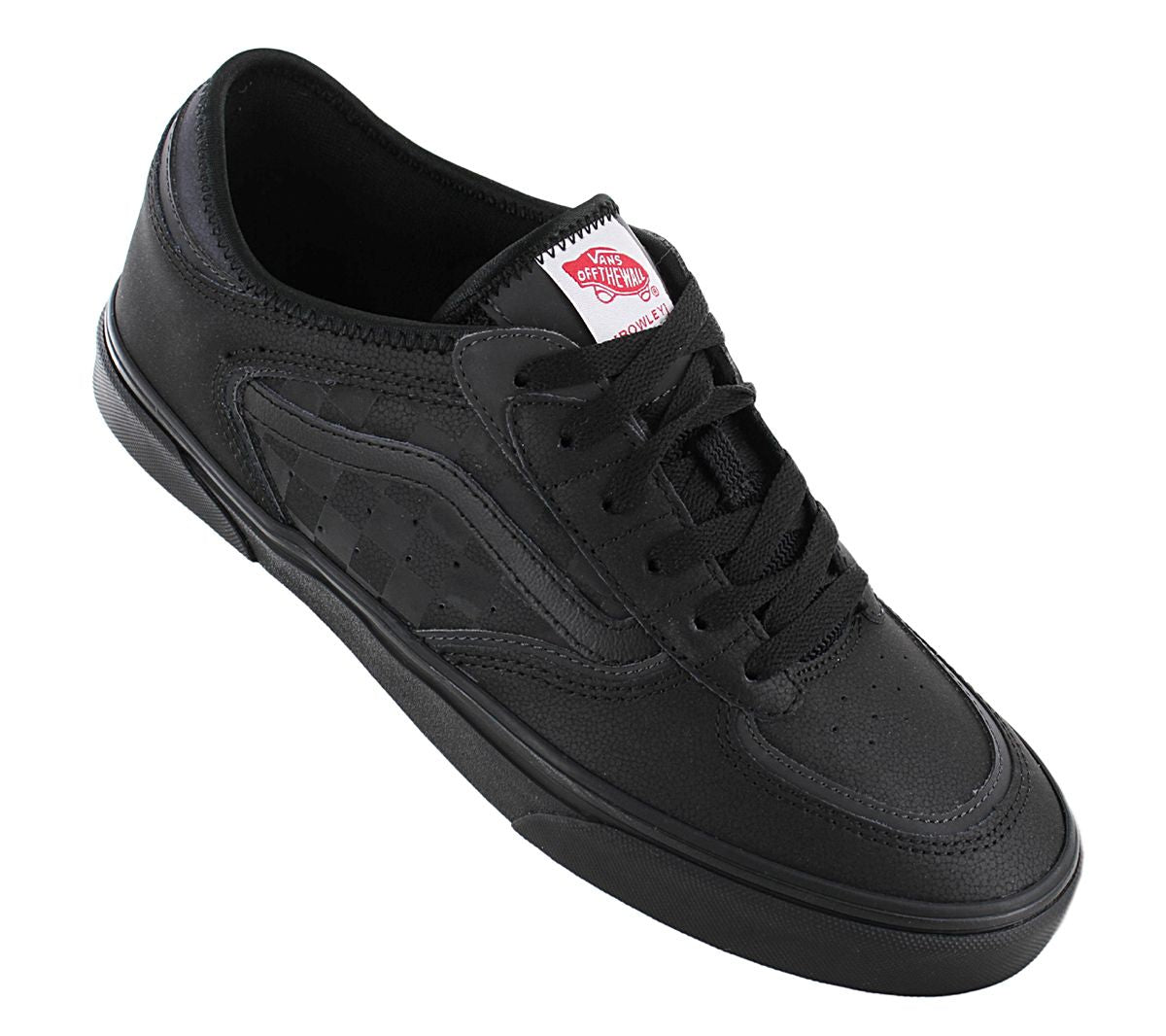 VANS Rowley Classic - Herren Sneakers Schuhe Leder Schwarz VN0A4BTTORL1 - Brandstyle24